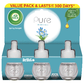 Air Wick Pure Liquid Electric Spring Delight Triple Refill